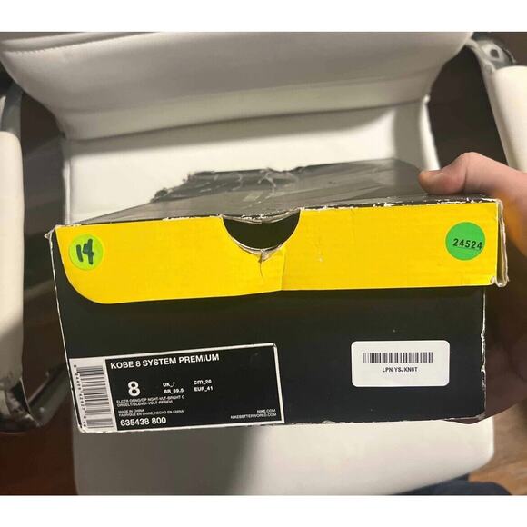 Size 8- Kobe 8 system premium what the Kobe (635438-800)